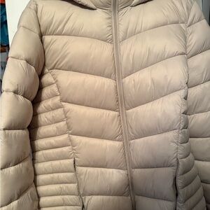 Calvin Klein Light Tan Puffer Jacket
